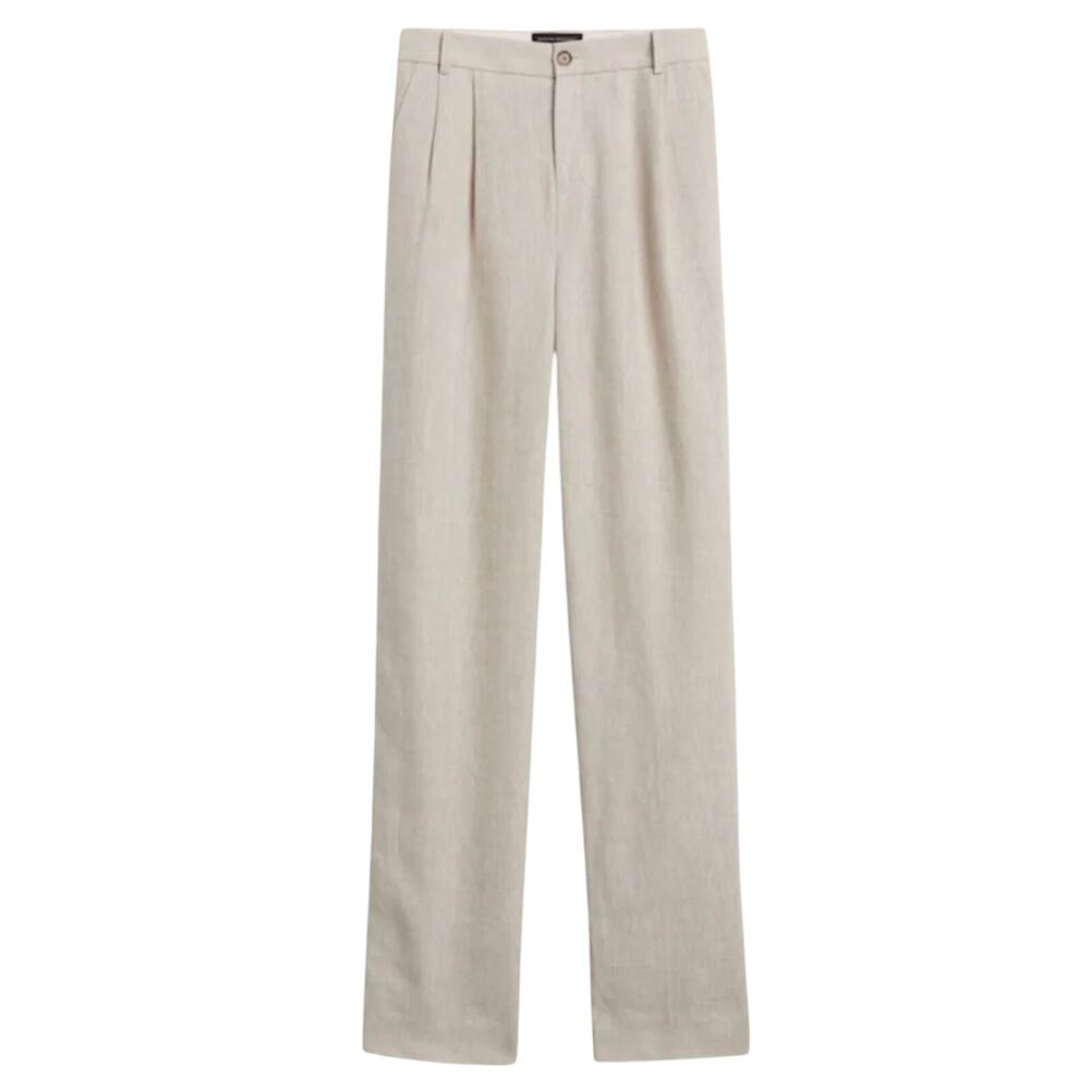 Banana Republic Linen Tan Palma Pants Size 00
